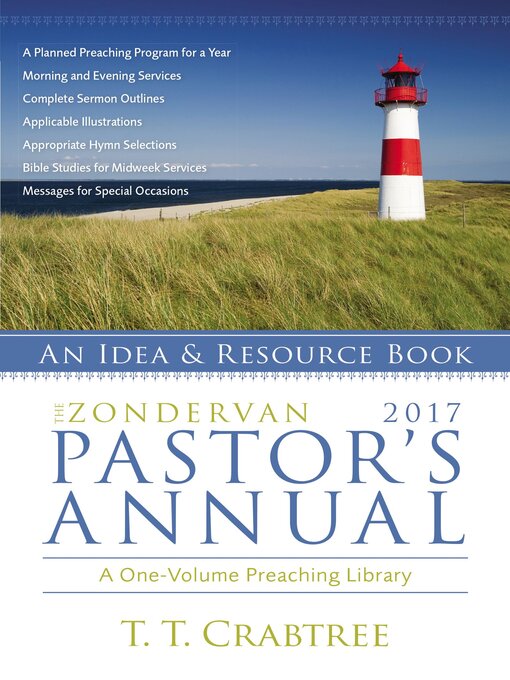 Title details for The Zondervan 2017 Pastor's Annual by T. T. Crabtree - Available